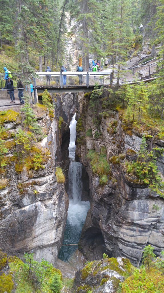 Malign Canyon Waterfall & Bridge