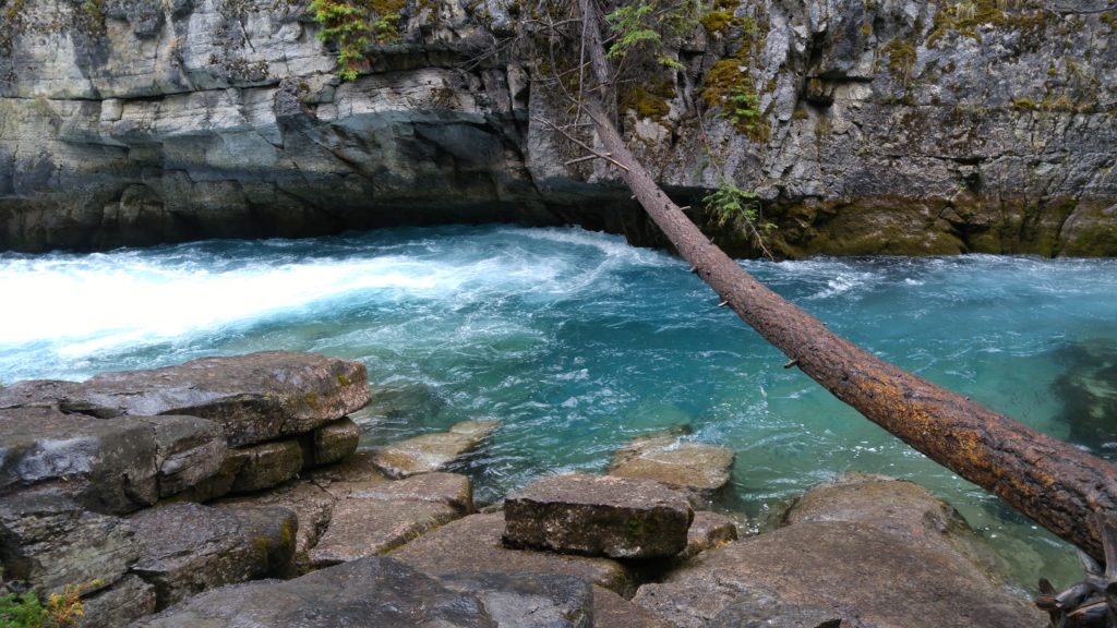 Blue Water in Malign Canyon
