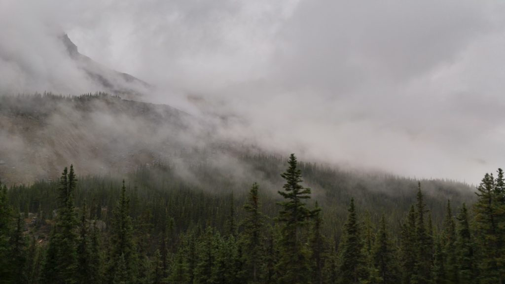 Atmospheric Mountains of the Icefields Parkway