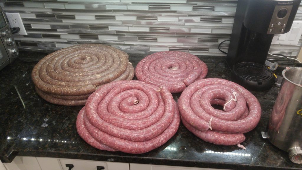 Sausage coils