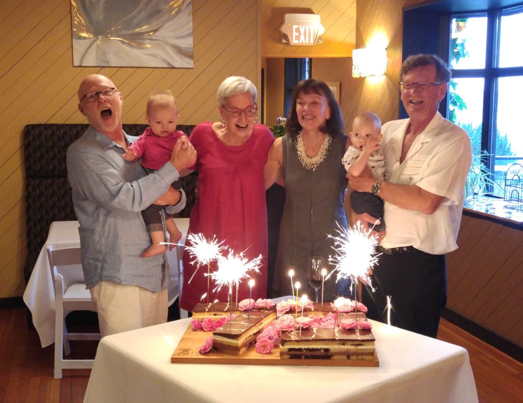 Grandpa Maclean and Grandma Martin 70th birthday