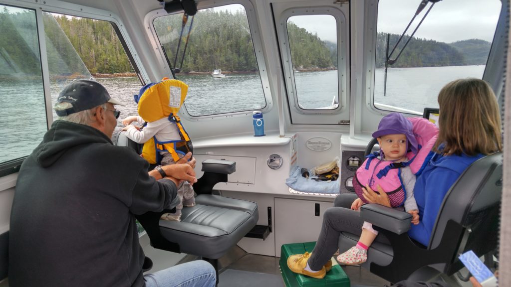 Babies on the boat