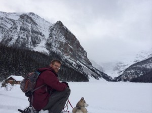 Kyle and Mika at Lake Louise